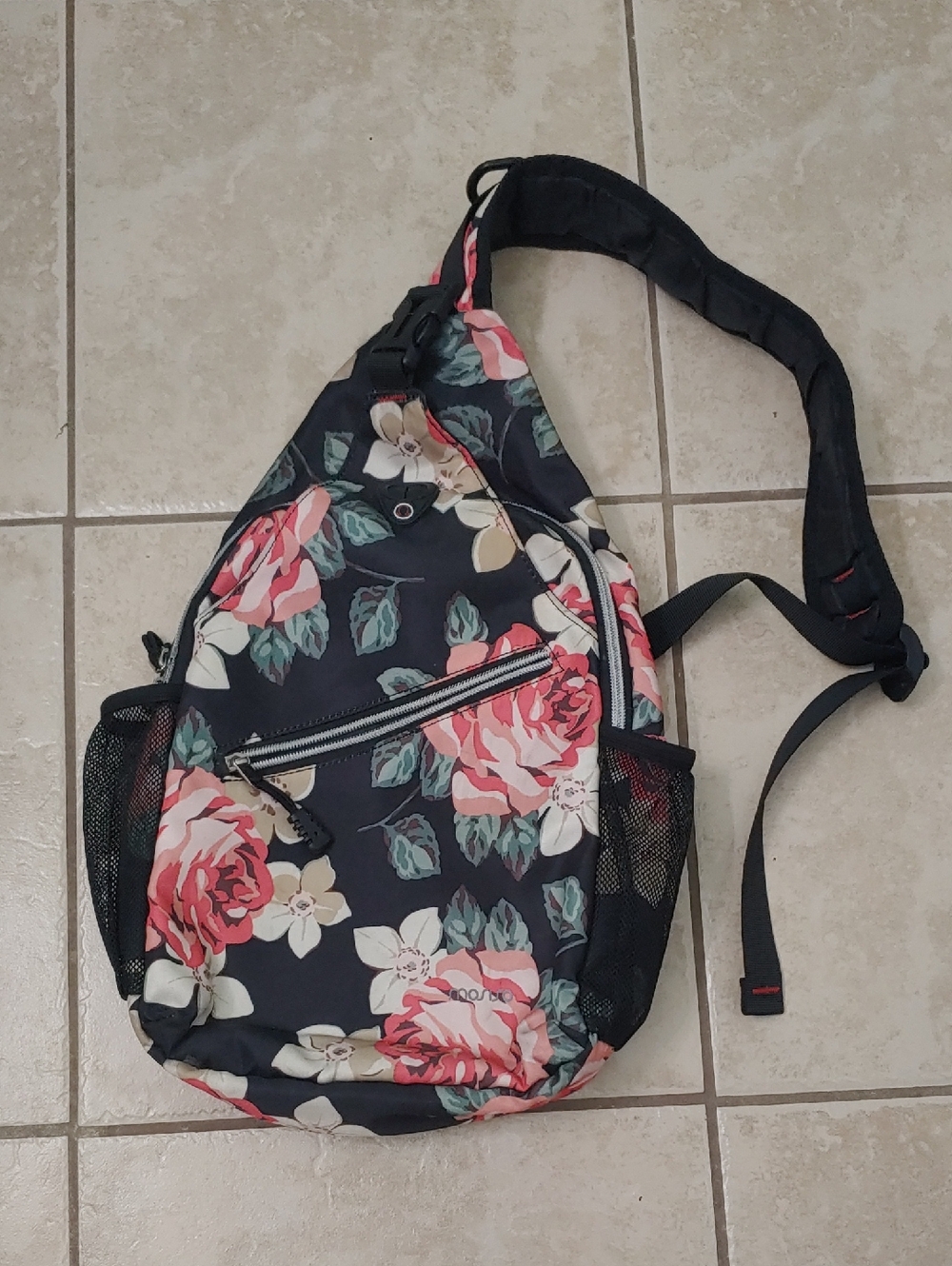 Mosiso Floral Sling Backpack
